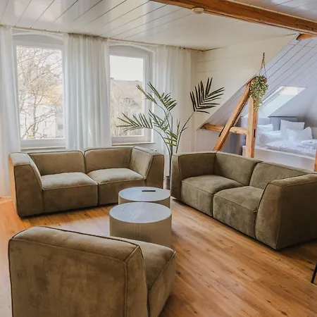 Staylight Penthouse In Hildesheims Philosophen Viertel Lägenhet