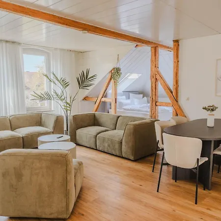 شقة Staylight Penthouse In Hildesheims Philosophen Viertel هيلدسهايم